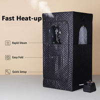 Sauna Portátil Plegable de Vapor Húmedo de Alta Temperatura para Uso en Casa y Baño, Relajante para Todo el Cuerpo