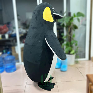 Costume <span class=keywords><strong>de</strong></span> mascotte gonflable pingouin, jouets d'usine, costume <span class=keywords><strong>de</strong></span> mascotte gonflable en peluche douce pour animaux - Product Image 3