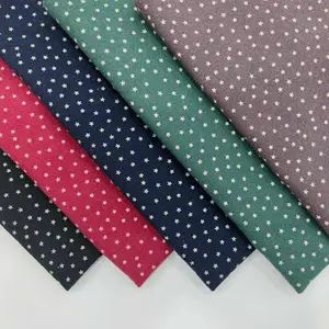 Factory outlet Cotton flannel base print Materials for children women shirts and trousers