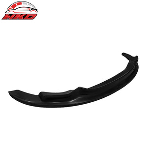 Convient pour BMW E92 2010-2013, lèvre de pare-chocs avant style AK, non peinte, noire - Product Image 3