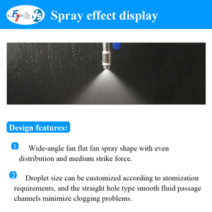 Buse de pulvérisation haute pression en acier inoxydable, tailles 1/8 ", 1/4 ", 3/8 ", nouvelle buse à jet plat Teejet, marque <span class=keywords><strong>YU</strong></span> <span class=keywords><strong>HU</strong></span>, garantie 1 an - Product Image 4