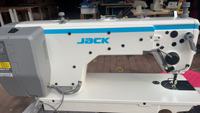 Dernière version JACK A5E-B Machine à coudre à point droit à aiguille simple Machine à coudre informatisée à point droit la plus vendue