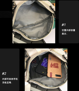 Riñonera deportiva versión coreana a la moda, bolso de pecho para hombre, bandolera para mujer con LOGOTIPO personalizado para moda callejera - Product Image 4