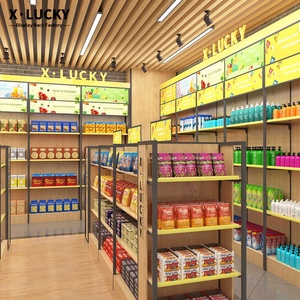 Mode or Fil Luminaire Moderne Au Détail Stand Design Mur Souvenir Super D'acier D'affichage Pour Le <span class=keywords><strong>Magasin</strong></span> - Product Image 3