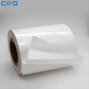 Papel Adhesivo de Vinilo Imprimible al por Mayor de Fábrica, Rollo Jumbo de 80 g/m², Papel Transparente Autoadhesivo para Etiquetas - Product Image 1