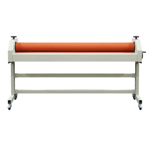 Laminateur à rouleaux chauffant 160 cm manuel pour usage de bureau, protection du papier grand format, équipement de bureau de qualité commerciale, orange et - Product Image 1