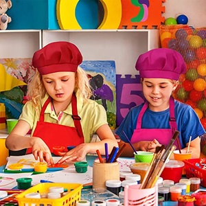 Tạp Dề Đồng Phục Trẻ Em Người Lớn Tùy Chỉnh Bán Sỉ Từ Nhà Máy Tạp Dề Quảng Cáo Mũ Đầu Bếp Tự Làm Nướng Bánh Bộ Tạp Dề Cha Mẹ Và Con Cái - Product Image 5