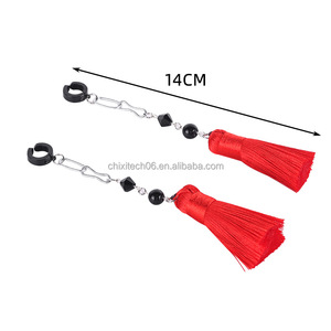 Boucles d'oreilles en alliage à clip pour cosplay The Main Saint Da Kui Star Cos, Rainbow Society Virtual Streamer 3SKM Kitami Yuki Sakaki <span class=keywords><strong>Naji</strong></span> - Product Image 5