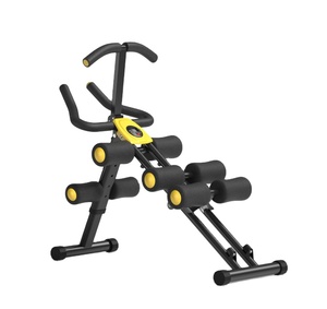 Équipement de gymnastique à domicile pliable Ab Cruncher Machine pour les entraînements de base et abdominaux Machine de fitness abdominale multifonctionnelle - Product Image 1