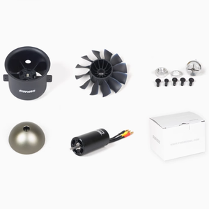 Ventilateur à canaux FMS 70 mm Pro 12 pales <span class=keywords><strong>EDF</strong></span> avec moteur brushless 3060 1900KV <span class=keywords><strong>6S</strong></span>, puissance de poussée maximale pour avion RC - Product Image 4