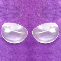 Inserts de soutien-gorge en silicone pour rehausseurs mammaires Élargissement du sein pour petites poitrines femmes Coussinets de soutien-gorge push-up Inserts de soutien-gorge à mamelons