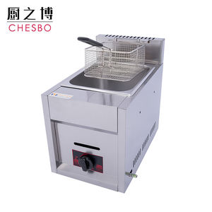 Freidora <span class=keywords><strong>de</strong></span> gas GLP <span class=keywords><strong>de</strong></span> un solo cilindro <span class=keywords><strong>de</strong></span> acero inoxidable <span class=keywords><strong>de</strong></span> 6L al mejor <span class=keywords><strong>precio</strong></span> a la venta - Product Image 1