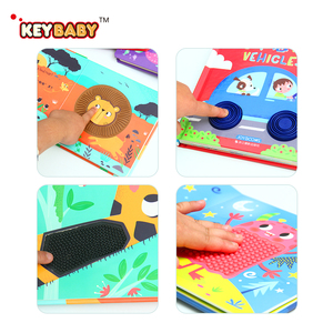Venta al por mayor de libros de cuentos en inglés personalizados <span class=keywords><strong>para</strong></span> niños, juego de libros suaves de aprendizaje con impresión completa - Product Image 6