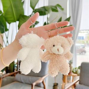 13cm Cute <b>Soft</b> Mini Plush Doll Teddy Bears Keychains Valentine <b>Stuffed</b> Animal <b>Toys</b> Plush Keychain Wedding Decor Charm - Product Image 5