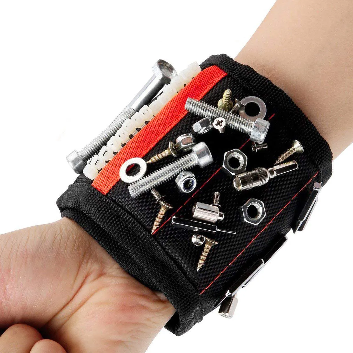 Super Magnetic Wristband Tool for Holding Screws Construction Tools and Equipment and Other Hand Tools