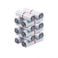 Sac d'emballage express en polyéthylène blanc imperméable, épaissi, nouveau matériau, modèle A2, pour la logistique et la vente en gros de vêtements