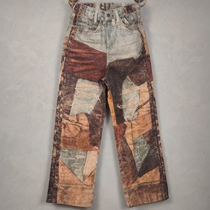 <span class=keywords><strong>Jeans</strong></span> da Uomo 100% Cotone Premium Stile Apocaliptico Wasteland |   Stampa Digitale 3D HD Diretta per Artigianato |   Supporto per modelli personalizzati OEM - Product Image 1