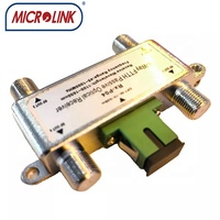 Récepteur FTTH CATV RF 45~1000MHZ HFC Récepteur optique passif intérieur à 4 voies