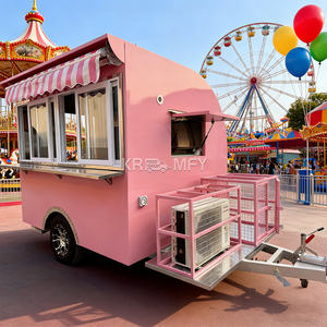 2025 Fully Equipped Vending Taco With A <b>Bar</b> Chairs <b>Signs</b> Ice Cream BBQ Food Truck Trailer - Product Image 4