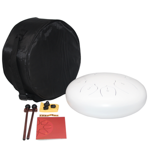 Tambour à langue en acier de 12 pouces, 8 notes, gamme complète, pour débutants, apprentissage musical de niveau débutant, pratique quotidienne - Product Image 5