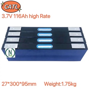 Batterie à décharge profonde 3,7 V 116 Ah neuve, à haut débit, utilisée pour le stockage d'énergie, l'énergie solaire et les automobiles. - Product Image 2