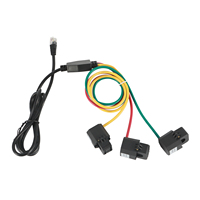 Transformador de Instrumentación Monofásico Inteligente con WiFi para Medidor de Energía, Abrazaderas CT de 80A (Plástico) IEC61010, con Certificación CE ROHS