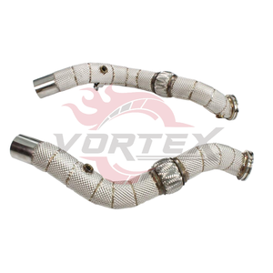 Tubo de Escape de Alto Rendimiento Vortex de Acero Inoxidable con Acabado Espejo para Maserati <span class=keywords><strong>Ghibli</strong></span> 3.0T V6 <span class=keywords><strong>Biturbo</strong></span> 2014-2026 Racing - Product Image 3