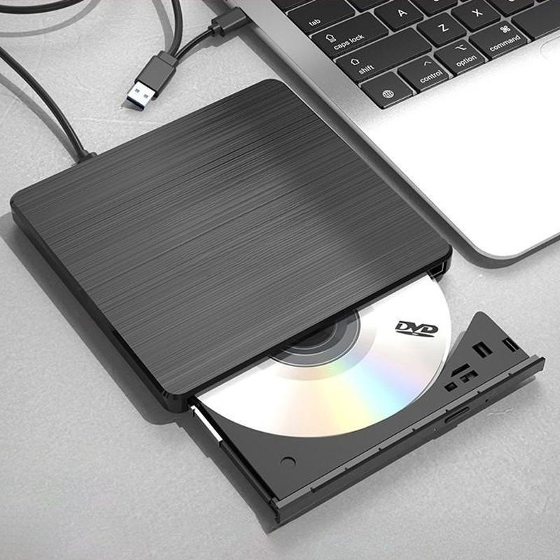 Noir 12,7 mm USB3.0+Type-C DVD-RW