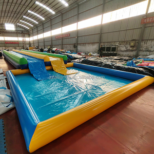 Toboggan aquatique gonflable, glissade aquatique gonflable, jeu aquatique <span class=keywords><strong>d</strong></span>'<span class=keywords><strong>été</strong></span> en plein air pour enfants et adultes - Product Image 3