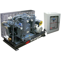 Compresseur d'air à piston haute pression 60bar 70bar 100bar pour station de distribution d'eau