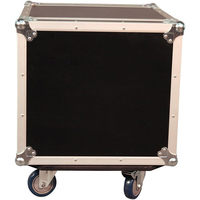 12U AMP Rack Flight Case 19 "Flight Rack Case ATA Pro Audio DJ Road Rack Case con ruedas