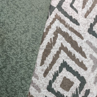 2024 maroc luxe velours tissu 100% Polyester hollandais velours imprimé colle en relief hollande velours canapé matériel Tricot tricoté