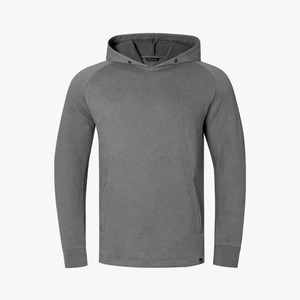 Custom Blank Sports Four-<b>Way</b> Stretch Moisture Wicking Classic Fit 89% Polyester 11% Spandex Performance Hoodie <b>Men's</b> Hoodies - Product Image 1