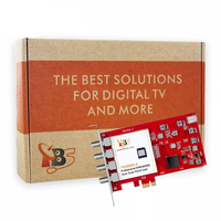 Carte PCI TBS6909 V2 8 tuners DVB-S2/S2X Récepteur satellite numérique Streaming IPTV Équipement fibre optique FTA pour 4G Wi-Fi FTTH GSM