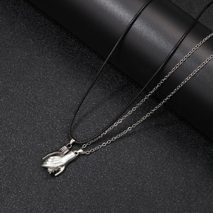 Collar de Pareja con Dije Magnético a Juego, Regalo de San Valentín, Joyería para Enamorados, 2 Piezas/Par - Product Image 6