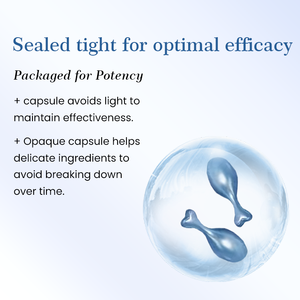 Blauw Koper Peptide Capsule Serum Squalaan Collageen Booster Anti Veroudering Gezichtshuid Barrière Reparatie Behandeling - Product Image 3