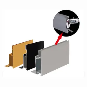 Световой короб hType цвета хаки, профильная рамка для пленки, мягкая пленка для потолка, плоский рот, высокий и низкий рот, рекламный щит
