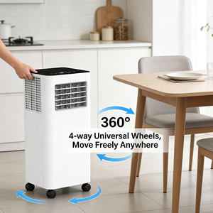 Climatiseur portable au prix d'usine avec capacité de refroidissement de 9000 Btu, climatiseur mobile compact intelligent - Product Image 6