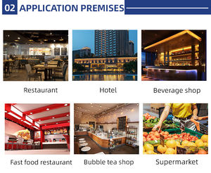 Naixer Bac de rangement en <span class=keywords><strong>acier</strong></span> inoxydable 30LBS Machine à glaçons Petite échelle commerciale 30 kg 50 kilos Machine à glace - Product Image 6