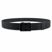 Ceinture décontractée en nylon pour homme avec boucle automatique réglable en alliage, 100-125 cm, imprimée par transfert thermique