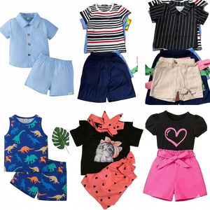 Lots de vêtements pour enfants en gros Profit King : Ensembles d'été pour tout-petits garçons et filles, tenues pour enfants, shorts et t-shirts en vrac - Product Image 4