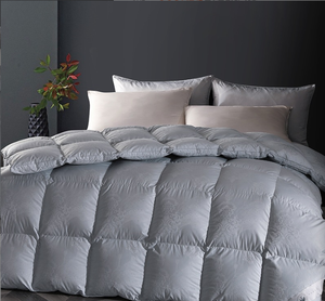 Couette de luxe en duvet de canard blanc doux, écologique, jacquard intégral, pour lit Queen, garnissage 1000g, automne/hiver, épaisse et chaude - Product Image 1