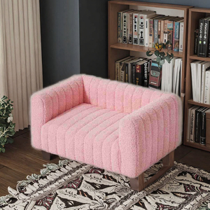 Raffreddamento in metallo Pet divano bordo feltro gatto e cane calmante mobili per soggiorno - Product Image 4