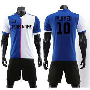ชุดฟุตบอลพิมพ์ลายแบบซับลิเมชั่น ดีไซน์ล่าสุด ชุดฝึกซ้อมกีฬาฟุตบอล ชุดทีมฟุตบอลคุณภาพสูง - Product Image 4
