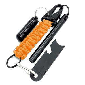 Kit <span class=keywords><strong>de</strong></span> tige ferro <span class=keywords><strong>de</strong></span> ferrocerium <span class=keywords><strong>de</strong></span> survie tactique <span class=keywords><strong>de</strong></span> 4 pouces avec poignée <span class=keywords><strong>de</strong></span> lanière Paracord - Product Image 5