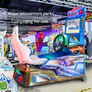 Máquina de Juego Simulador de Carreras 3D Operada con Monedas, Venta Caliente de Fábrica, Juego de Arcade de Carreras para un Jugador - Product Image 3