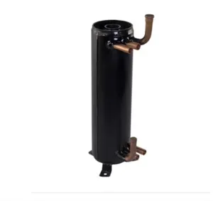 Troca de calor de tanque elétrico comercial, condensador de água, cobre eficiente