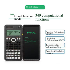 Calculatrice scientifique professionnelle avec tablette d'écriture pour la représentation graphique des fonctions, la physique, les <span class=keywords><strong>math</strong></span>ématiques, les examens de <span class=keywords><strong>calcul</strong></span>, les étudiants universitaires - Product Image 2