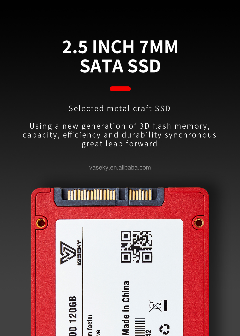 Vaseky SSD V880 128GB - Fast, Reliable Solid State Drive