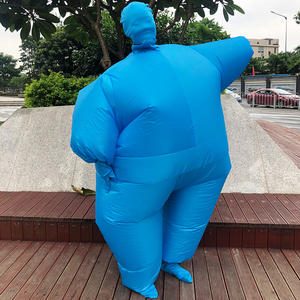 <span class=keywords><strong>Costume</strong></span> de mascotte <span class=keywords><strong>gonflable</strong></span> <span class=keywords><strong>Sumo</strong></span> Homme Bleu Noir, <span class=keywords><strong>Costume</strong></span> de cosplay Homme Obèse <span class=keywords><strong>Gonflable</strong></span> Saumon Blanc, en tissu PVC pour la publicité - Product Image 3